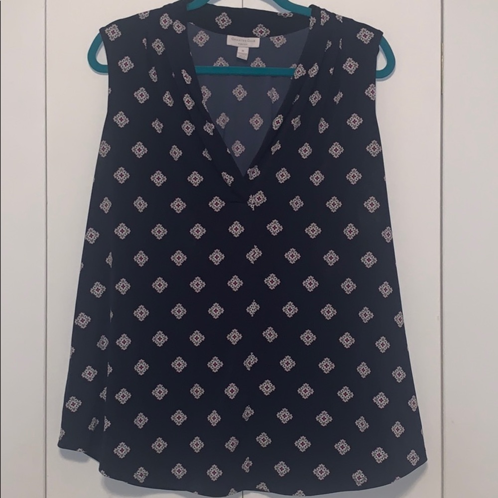 Charter club drape v-neck blouse (bundle & save)